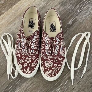 Vans Floral Canvas Sneakers